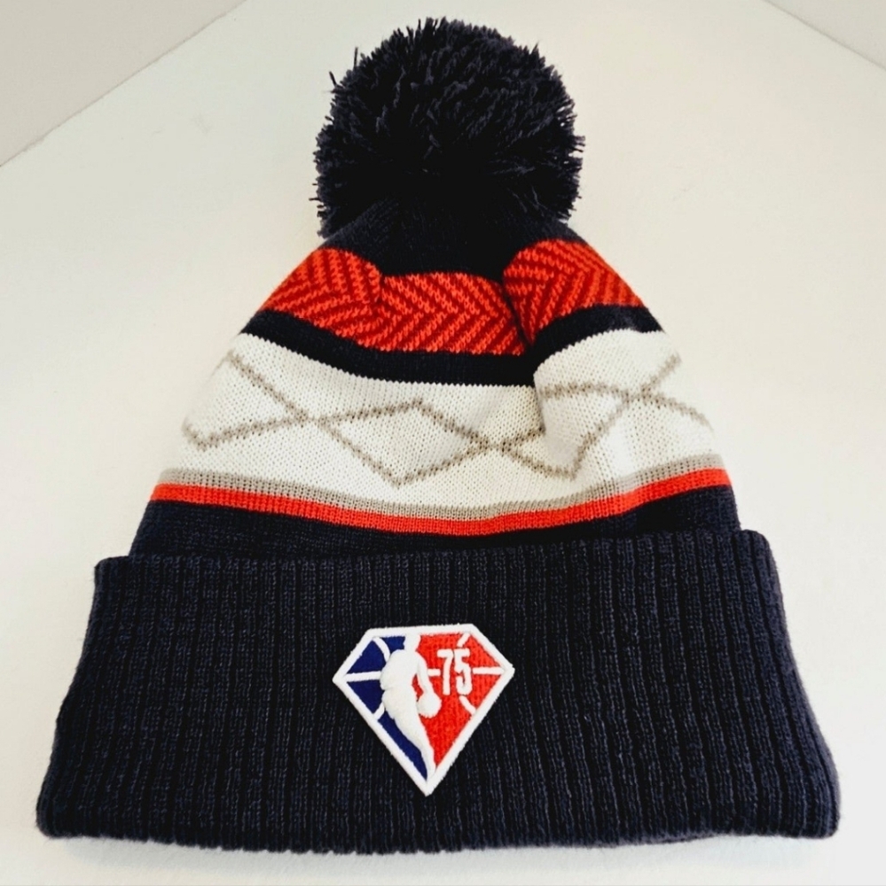 New Era BROOKLYN NETS Cuff Knit Youth's Winter Beanie Hat/Cap